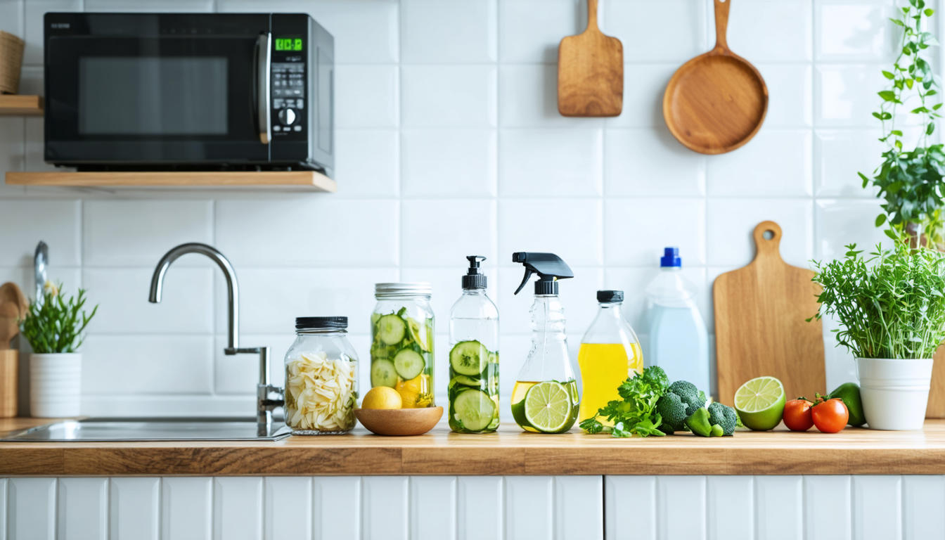 découvrez des astuces simples et efficaces pour éliminer durablement les mauvaises odeurs de votre micro-ondes et retrouver une cuisine fraîche en quelques minutes !