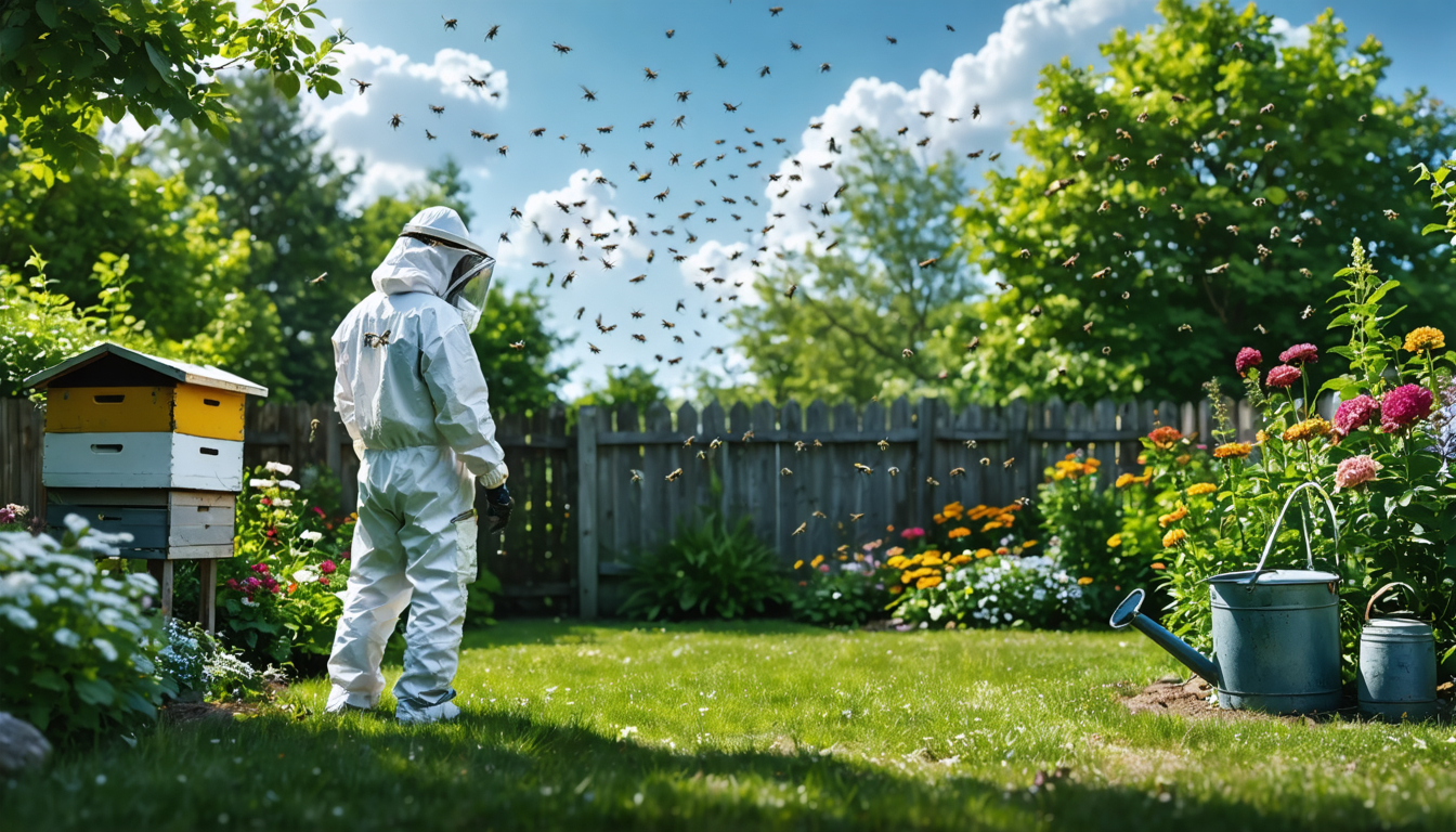découvrez des conseils efficaces pour gérer une invasion d'abeilles venant du jardin voisin, protéger votre maison et cohabiter en toute sécurité avec ces pollinisateurs.