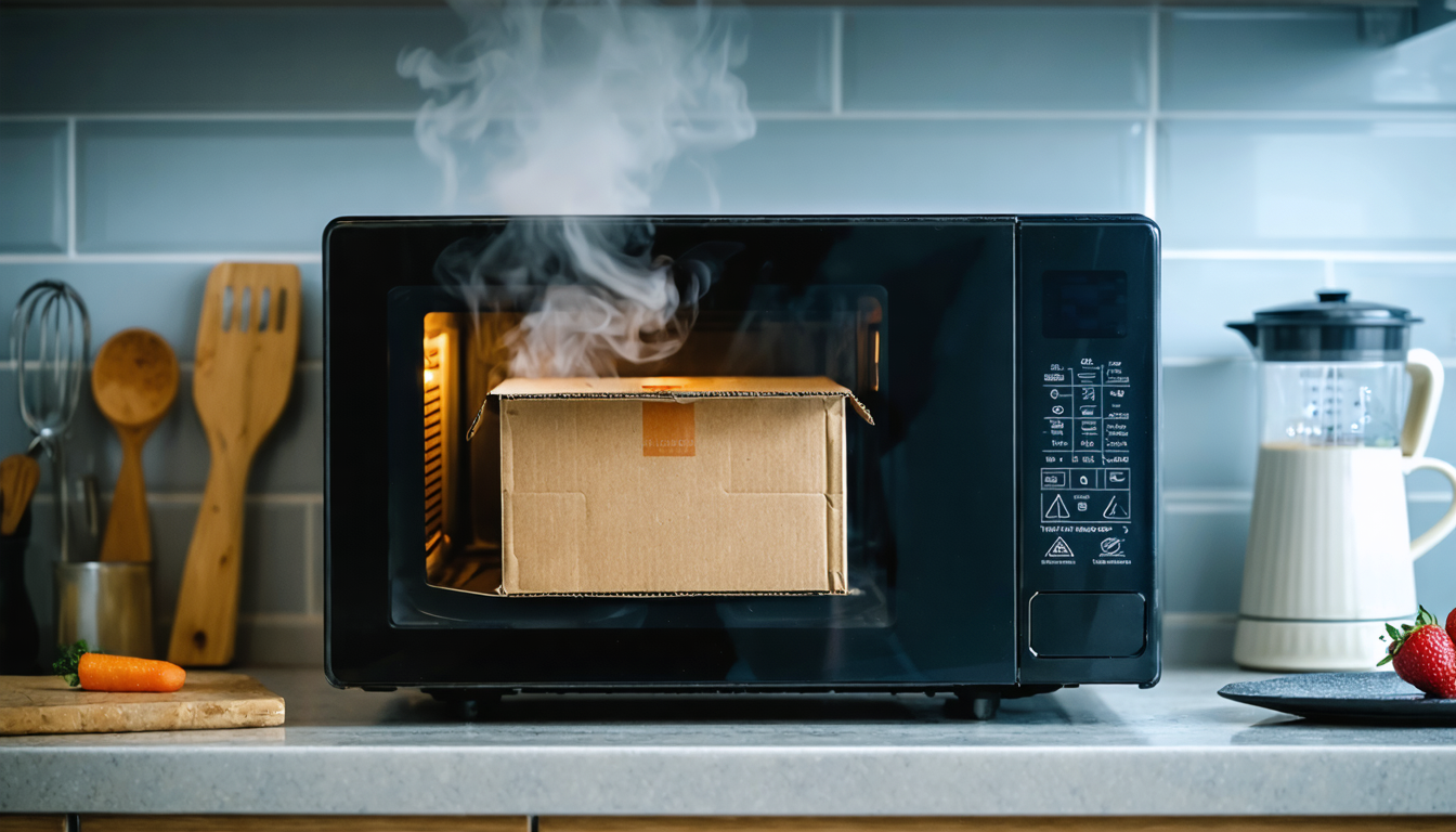 découvrez les risques d’utiliser du carton au micro-ondes et les précautions à adopter pour garantir votre sécurité et préserver vos aliments.