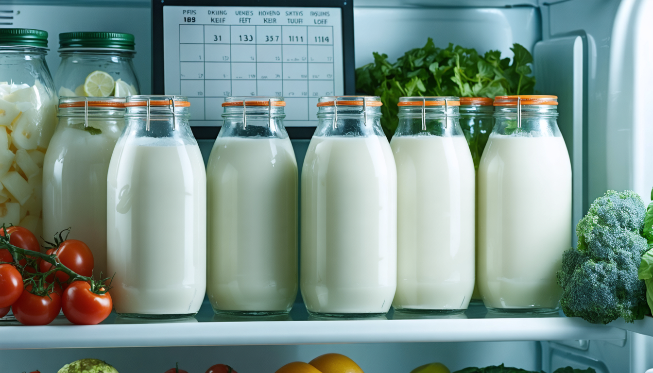 découvrez combien de temps le kéfir peut être conservé au réfrigérateur, ainsi que nos conseils pour préserver sa fraîcheur, sa saveur et ses bienfaits nutritionnels plus longtemps.