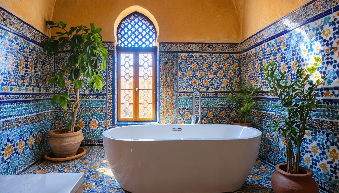 découvrez comment sublimer votre salle de bains grâce au zellige. suivez notre guide de rénovation pour choisir, poser et entretenir ce carrelage artisanal tendance.