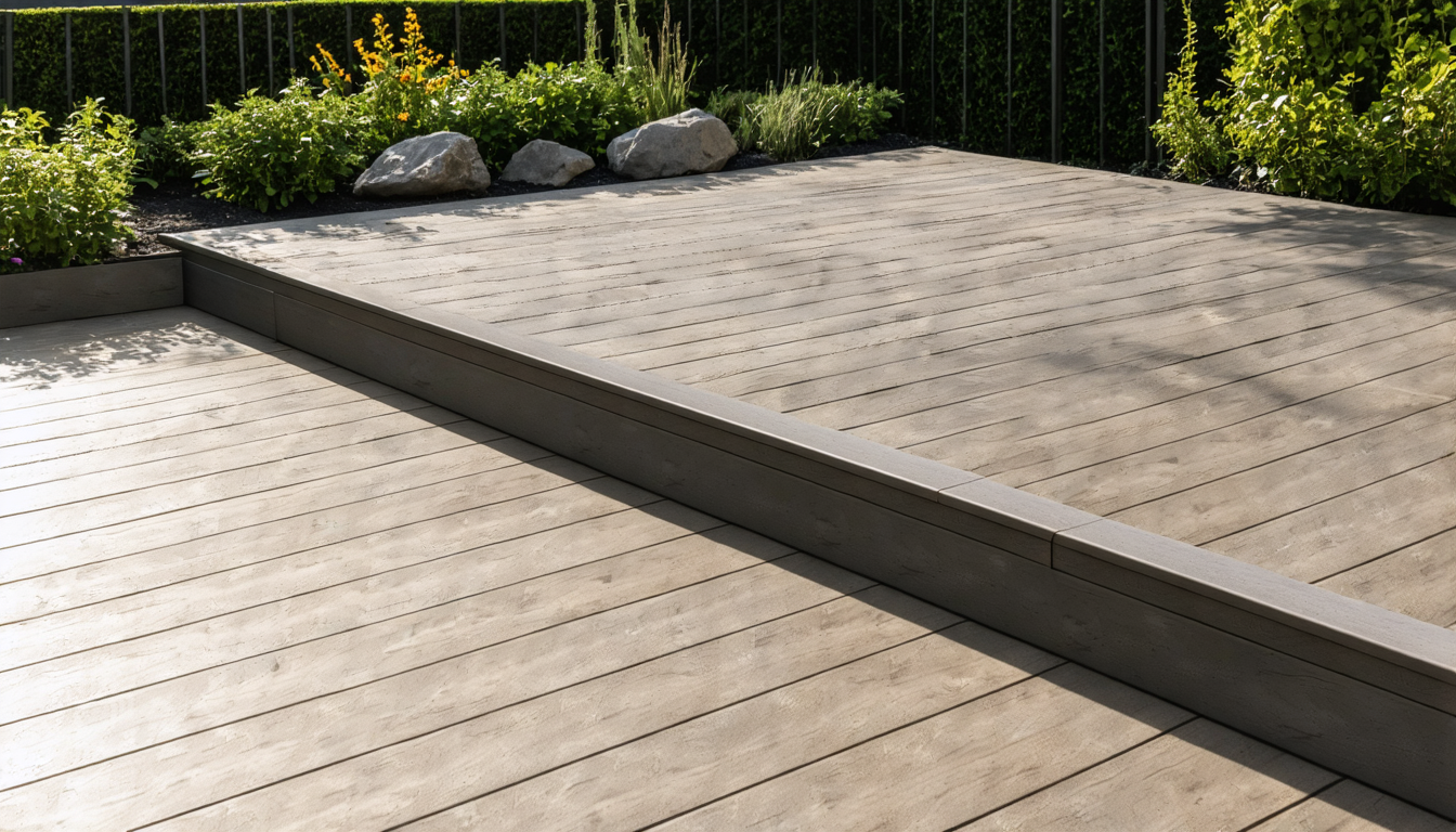 découvrez le prix moyen au mètre carré d'une terrasse en matériaux composites, les facteurs qui influencent le coût et nos conseils pour bien budgéter votre projet d'aménagement extérieur.