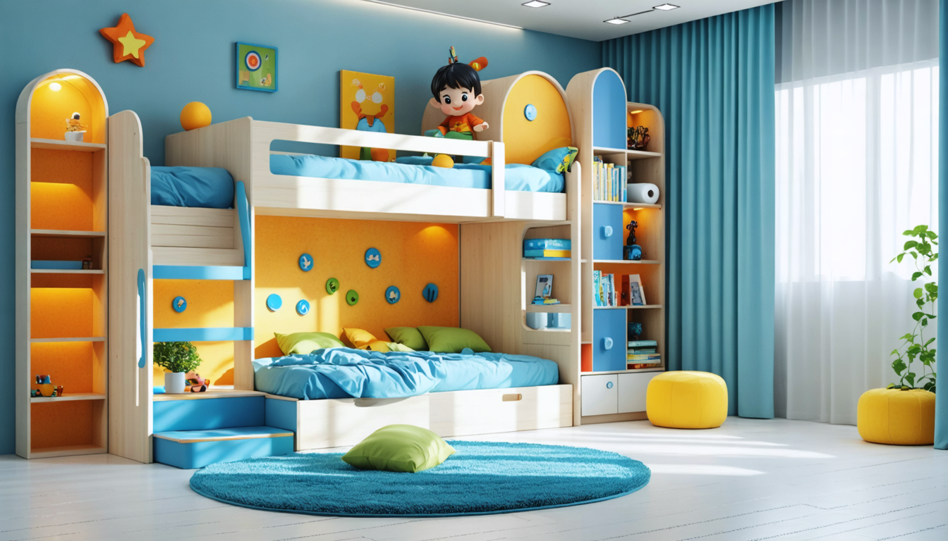 découvrez des idées d’aménagement astucieux et de mobilier enfant conçu pour gagner de l’espace et optimiser le rangement dans la chambre. maximisez confort et organisation avec des solutions pratiques et tendance.