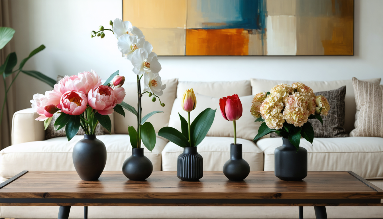 découvrez cinq fleurs incontournables pour apporter élégance et fraîcheur à votre décoration intérieure. conseils et idées pour sublimer chaque pièce avec des touches florales raffinées.