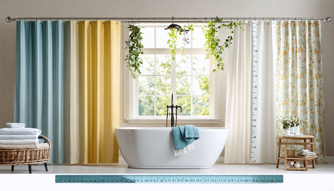 découvrez nos conseils pour choisir la taille idéale de votre rideau de douche et assurer une parfaite protection contre les éclaboussures tout en apportant une touche déco à votre salle de bain.