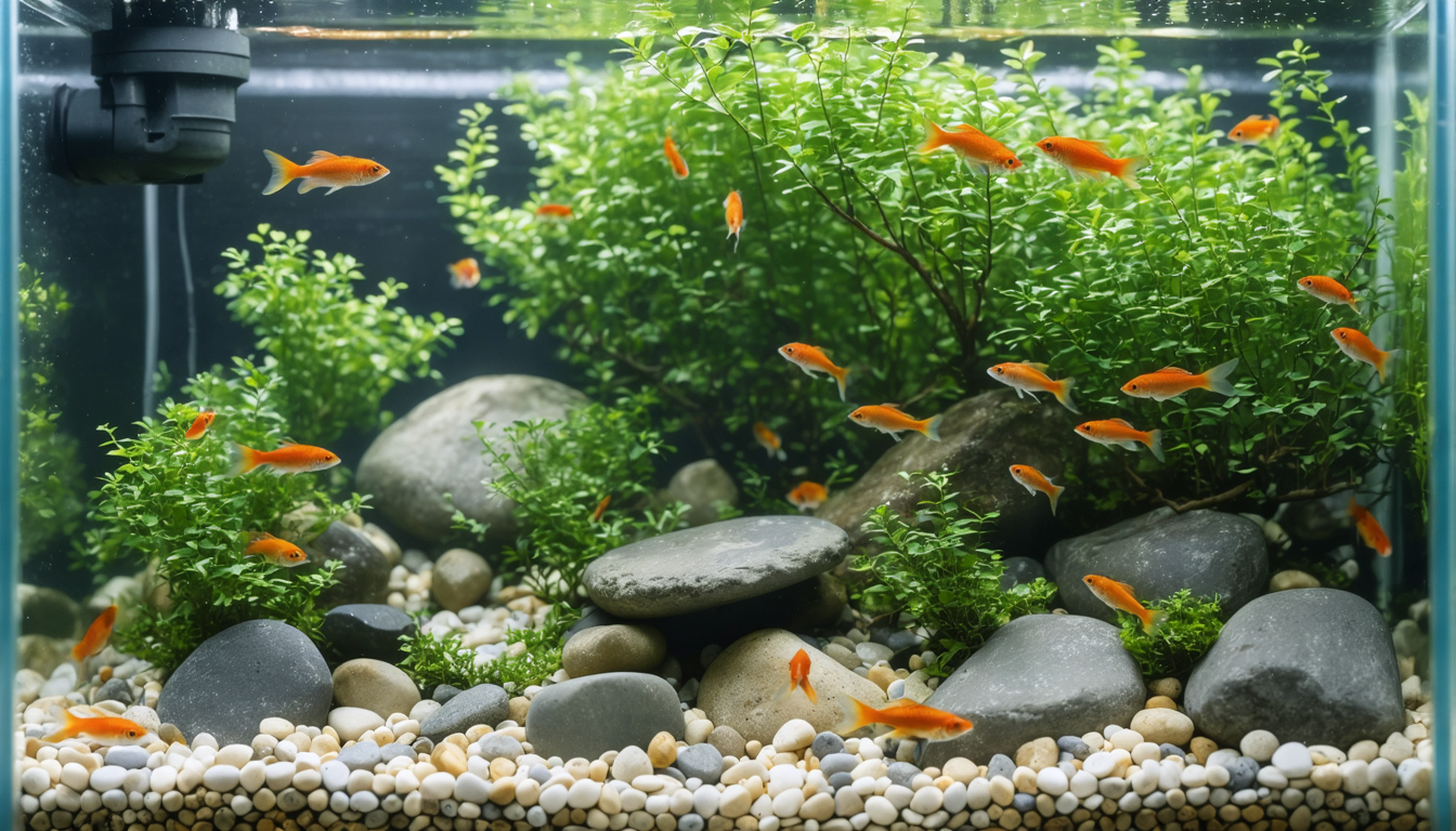 découvrez des astuces naturelles pour oxygéner l'eau de votre aquarium sans pompe, garantir le bien-être de vos poissons et maintenir un environnement sain, économique et écologique.