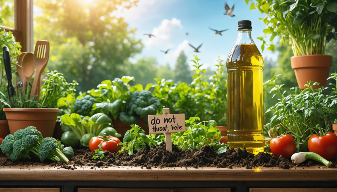 découvrez pourquoi il n'est pas recommandé de jeter de l'huile de friture dans votre jardin. protégez votre sol, votre santé et l'environnement en adoptant les bonnes pratiques d'élimination des huiles usagées.