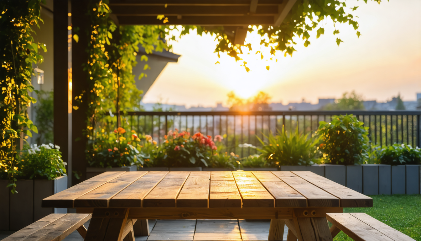 découvrez s'il est recommandé d'exposer une table en bois à l'extérieur, les risques encourus et les conseils pour protéger votre mobilier contre les intempéries et prolonger sa durée de vie.