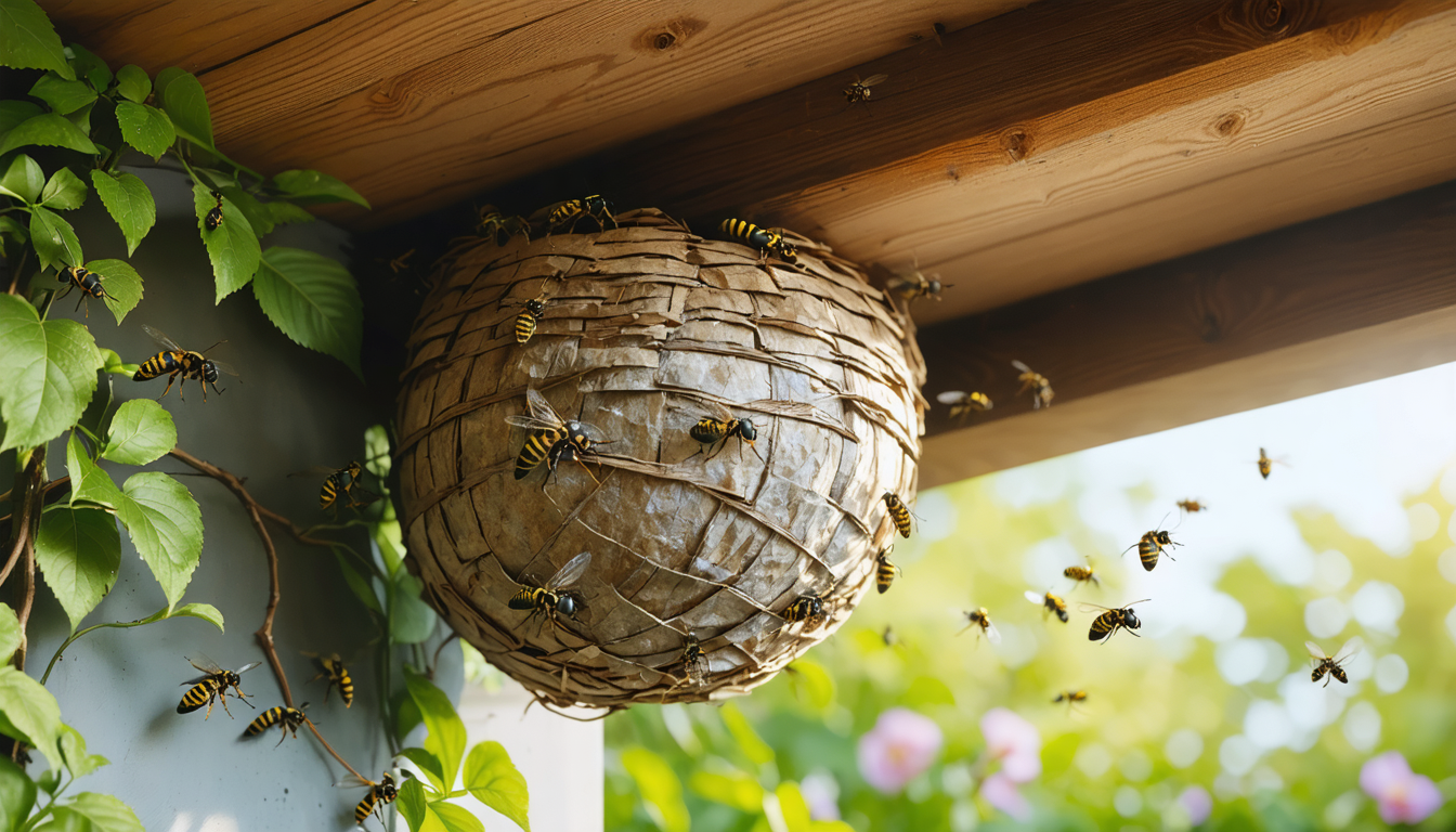 découvrez s'il est risqué ou non de garder un nid de guêpes sous la toiture, les dangers potentiels et les précautions à prendre pour protéger votre habitation et votre sécurité.