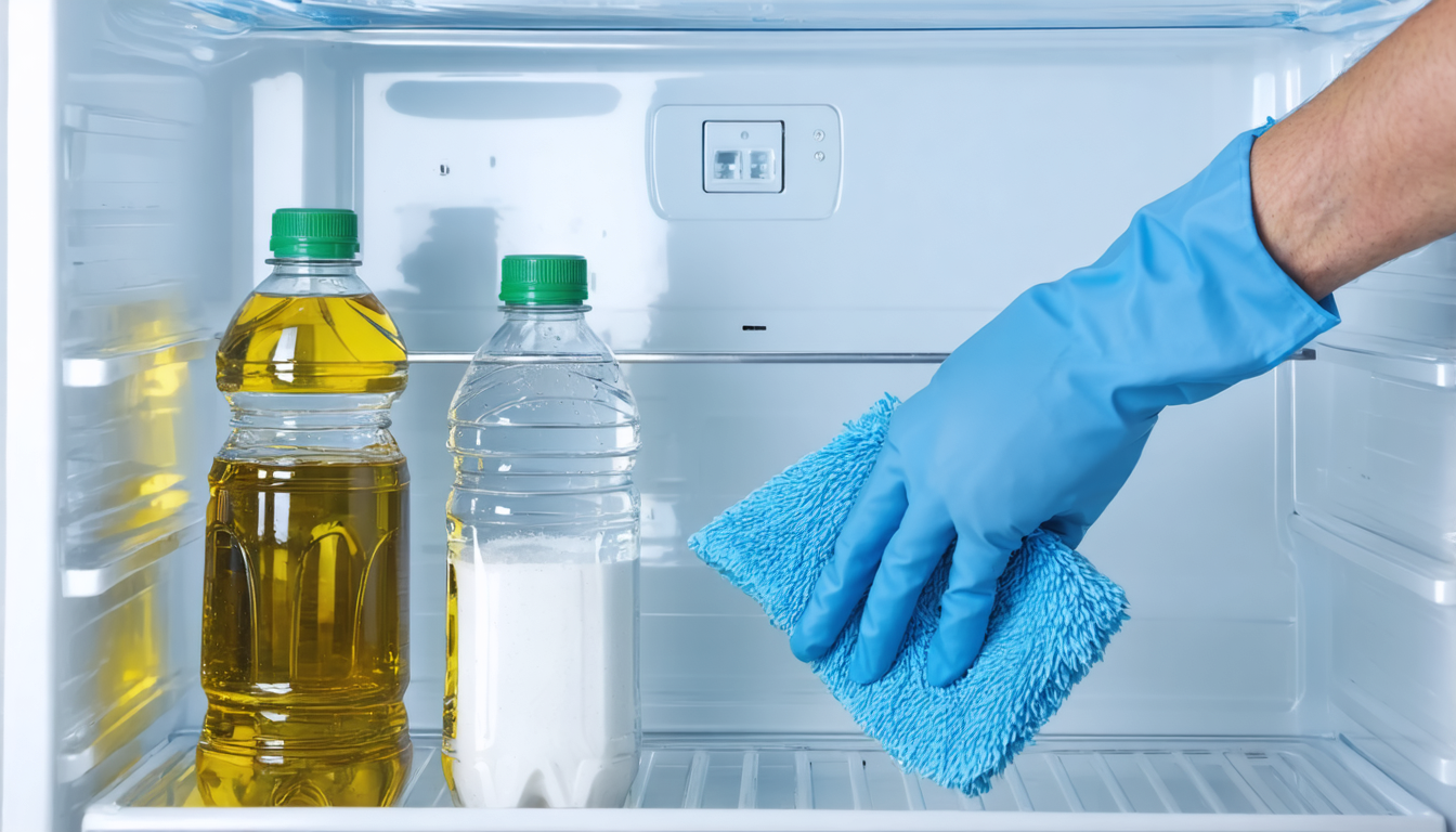 découvrez comment nettoyer facilement et naturellement votre réfrigérateur avec du vinaigre blanc. astuces pratiques pour éliminer saletés et mauvaises odeurs, tout en respectant l’environnement !