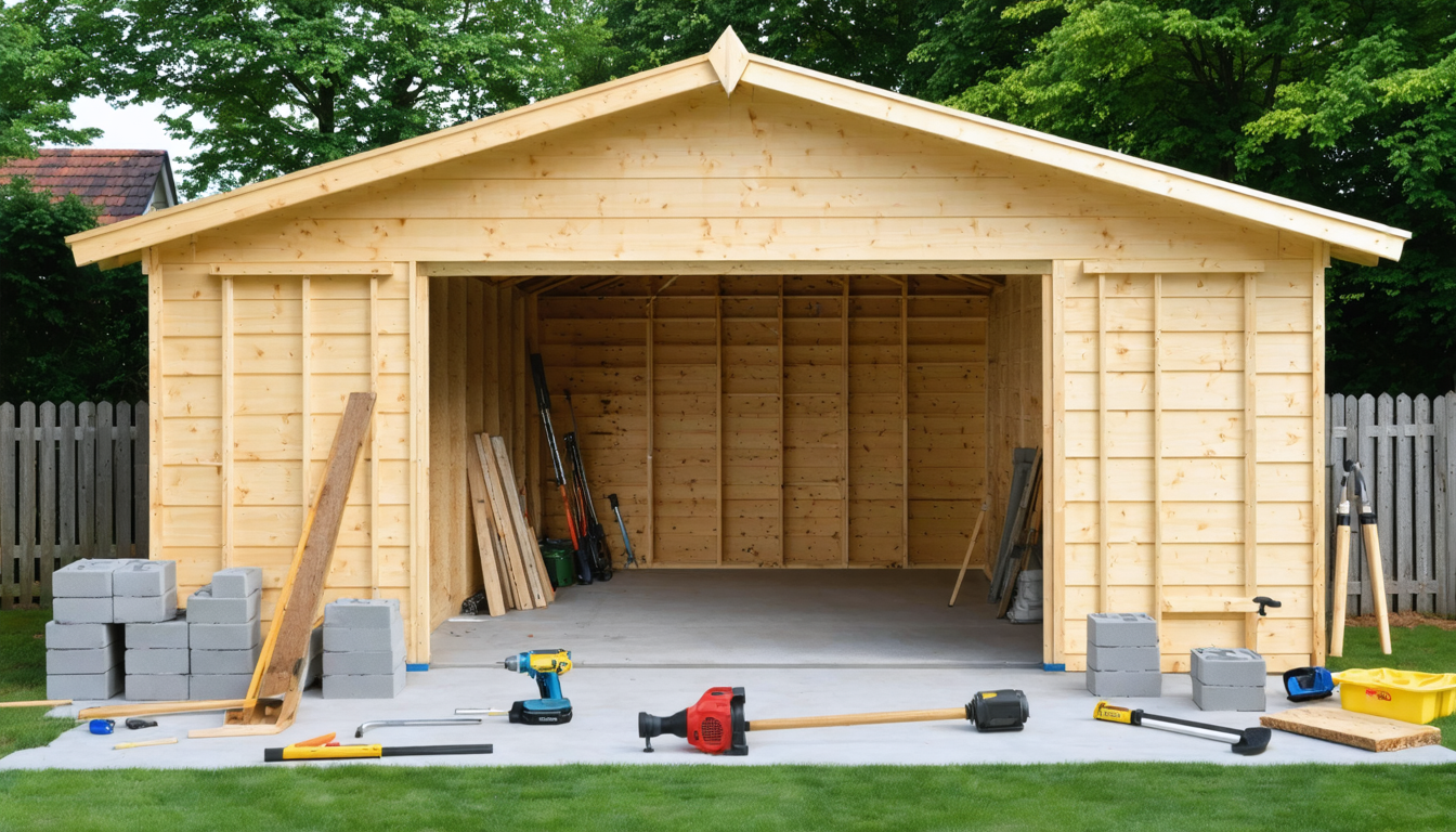 découvrez les étapes essentielles et des conseils pratiques pour construire facilement votre garage en bois. ce guide complet vous accompagne, de la préparation du terrain jusqu’aux finitions, pour réussir votre projet en toute sérénité.