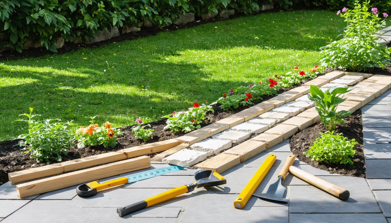 découvrez comment installer facilement des bordures de jardin sur un terrain en pente grâce à notre guide pratique. suivez étape par étape nos conseils pour un aménagement durable et esthétique de votre espace extérieur.