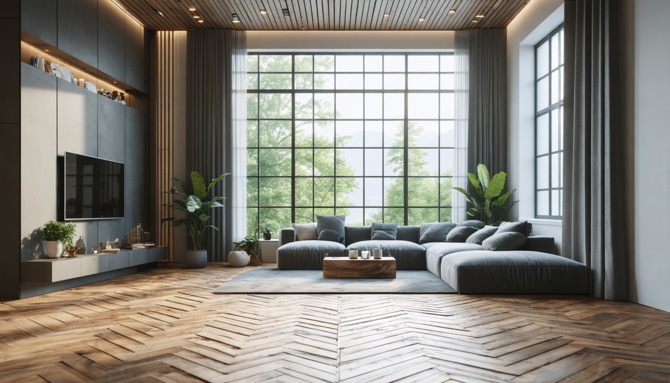 découvrez comment le parquet en chevron apporte élégance et caractère à votre salon. explorez ses avantages uniques pour créer un espace chaleureux, tendance et sophistiqué.