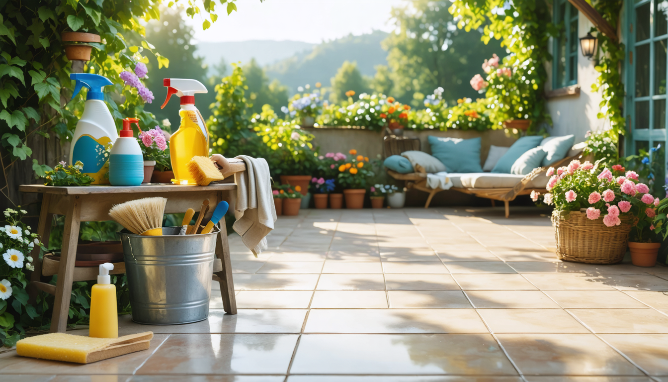 découvrez nos meilleurs conseils de grand-mère pour redonner éclat et brillance à votre terrasse en carrelage, avec des astuces naturelles et efficaces !