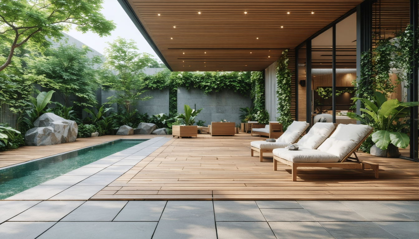 découvrez les avantages du bois et du carrelage pour sublimer votre terrasse. conseils, comparatif et astuces pour choisir le revêtement idéal selon votre style et vos besoins.