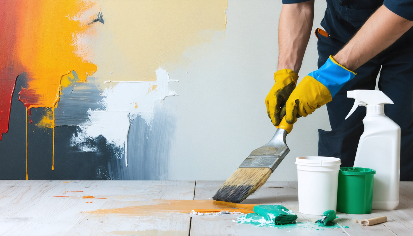 découvrez nos astuces efficaces pour éliminer facilement les traces tenaces laissées après trois couches de peinture et obtenir une finition lisse et professionnelle sur vos murs.