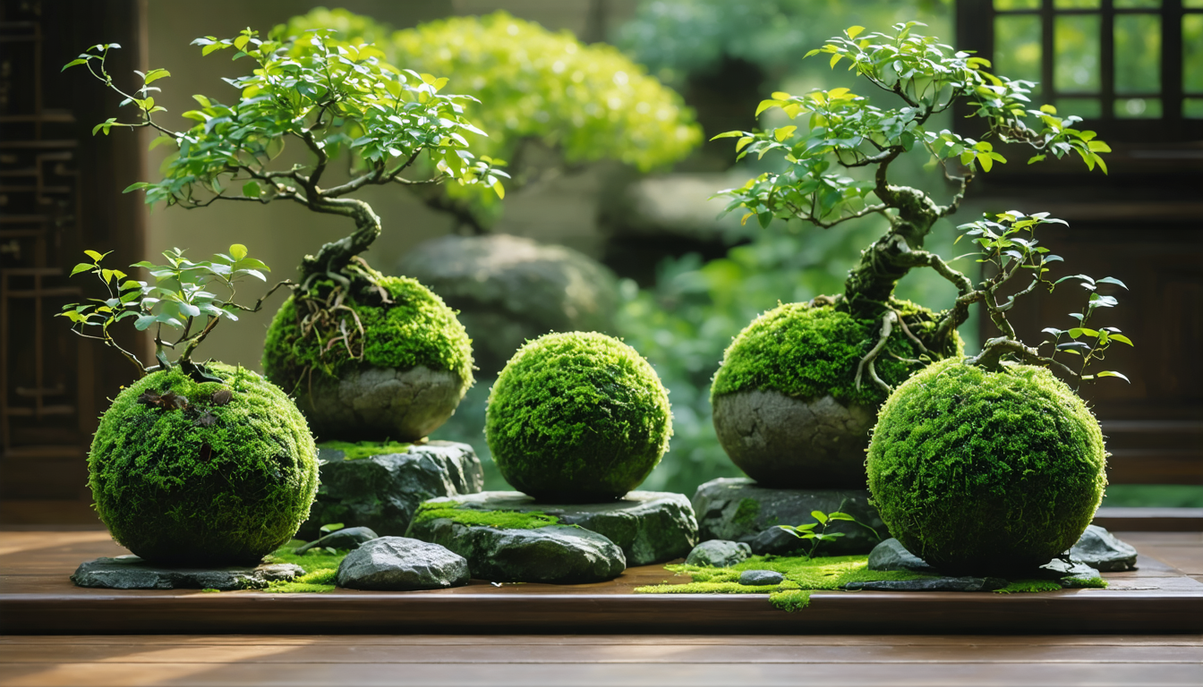 plongez dans l'art du kokedama et découvrez comment sublimer vos espaces avec ces plantes japonaises en sphères de mousse. astuces, conseils et inspiration pour créer votre propre kokedama élégant à la maison.