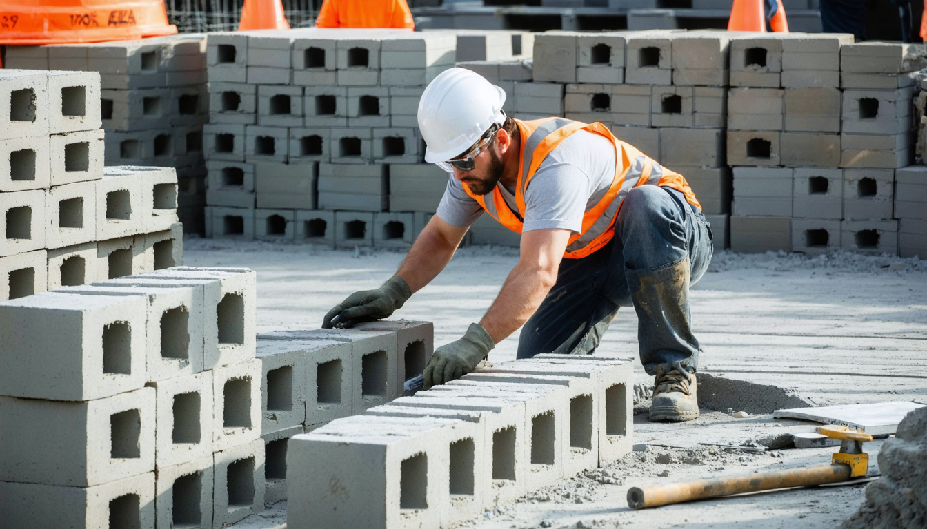 découvrez combien de parpaings un maçon professionnel peut poser en moyenne chaque jour et les facteurs qui influencent ce rendement sur un chantier.