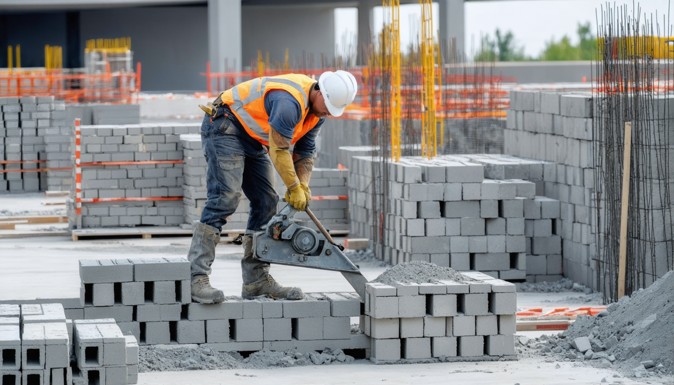 découvrez combien de parpaings un maçon peut poser en moyenne par jour, ainsi que les facteurs qui influencent ce rendement sur un chantier de construction.