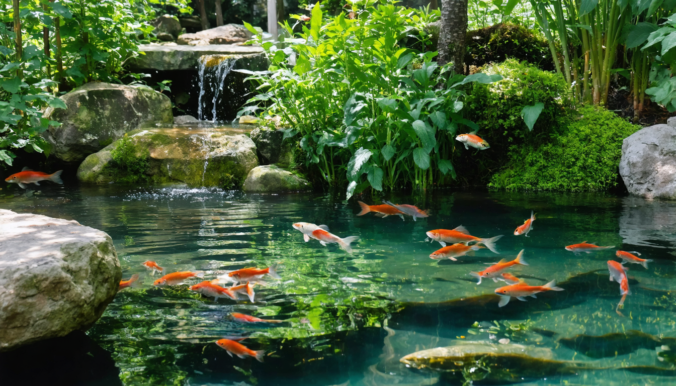 découvrez des méthodes naturelles et efficaces pour oxygéner l’eau de votre bassin sans pompe : astuces écologiques, solutions simples et conseils pratiques pour préserver la vie aquatique et maintenir un écosystème sain.
