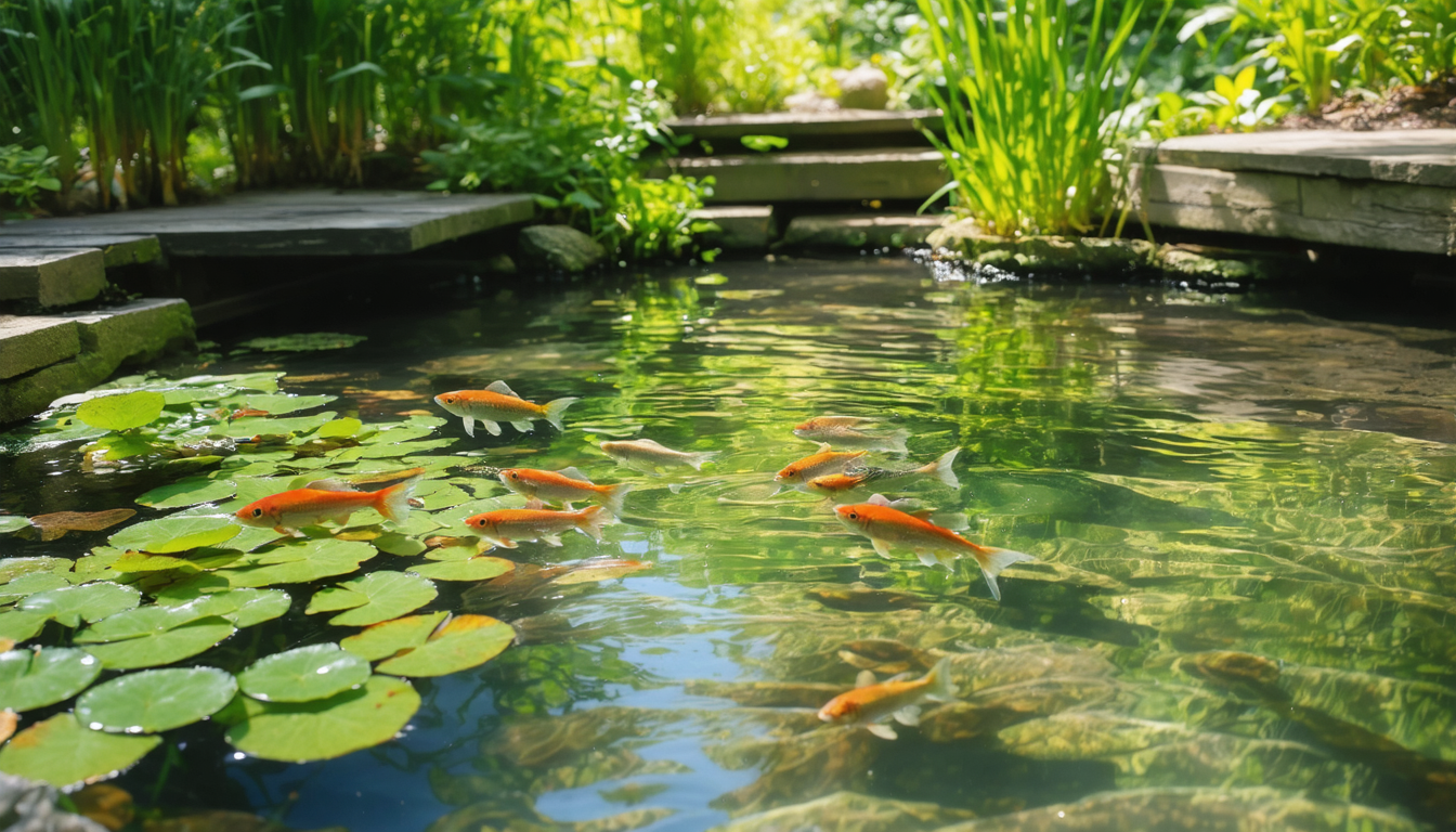 découvrez des méthodes écologiques et efficaces pour oxygéner un bassin sans pompe : astuces naturelles, plantes oxygénantes et conseils pour maintenir une eau saine et limpide.