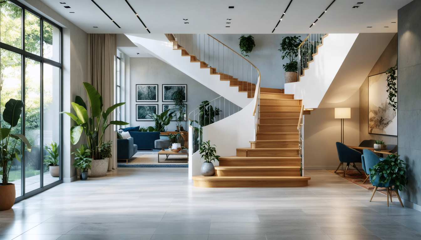 donnez un nouveau souffle à votre intérieur dans le var grâce à une installation d'escalier rapide. modernisez et valorisez votre maison facilement avec une rénovation d'escalier sur-mesure !