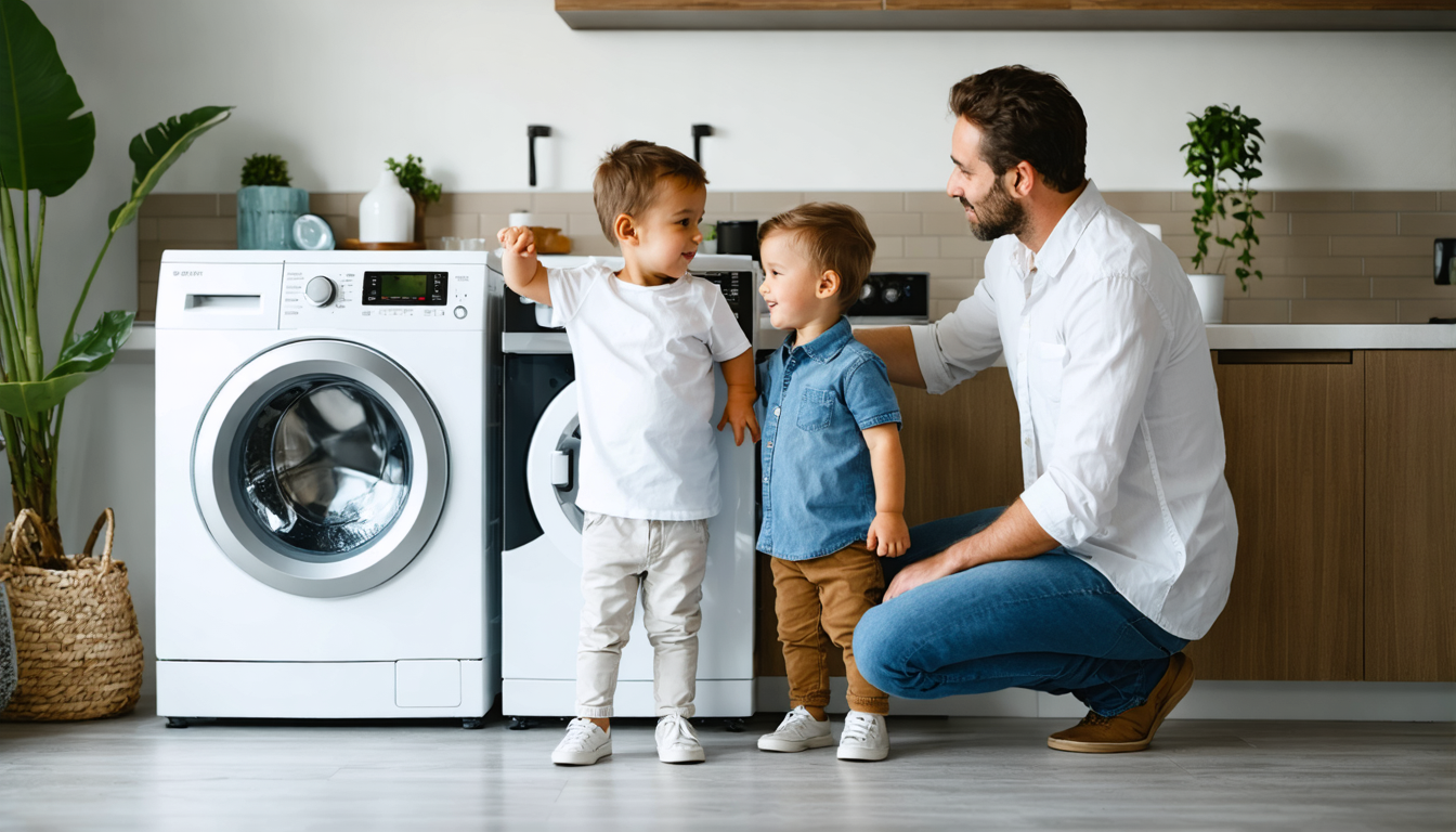 découvrez les dimensions standards d’un lave-linge pour choisir l'électroménager adapté à votre espace et vos besoins.