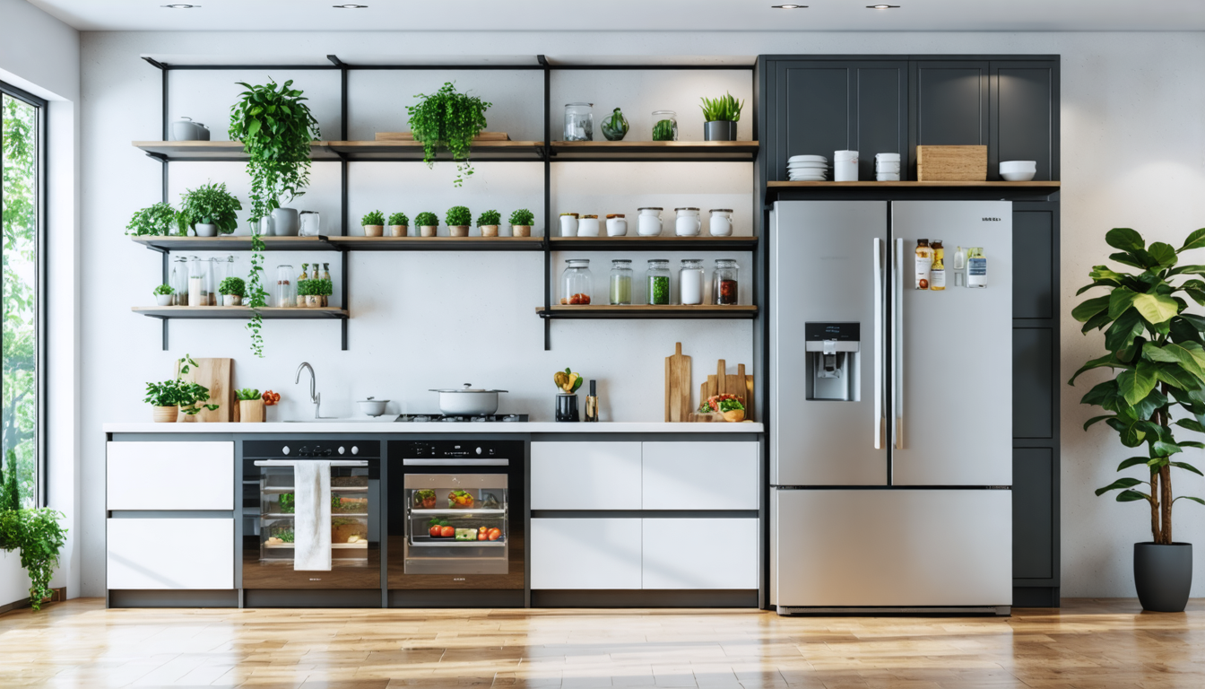 découvrez les dimensions standards des réfrigérateurs dans ce guide complet pour choisir l'appareil adapté à votre cuisine et vos besoins.